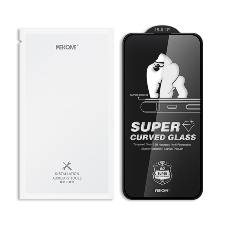 WK WTP-092 King Kong Series 28 Degree Privacy Tempered Glass Screen Protector iPhone 16 Series - Image 3