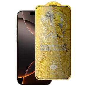 WK WTP-104 Jungle Series Kinkong Kyanite Ultra-hard 9D Curved Privacy Aluminum Glass Screen Protector iPhone 15/16 Series