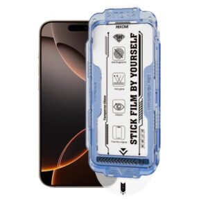 WK WTP-117 Easy Install 6D Curved AR Frosted Tempered Glass Screen Protector iPhone 13-16 Series